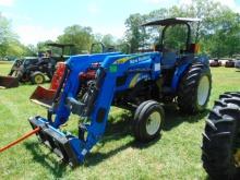 NEW HOLLAND T4030 TRACTOR W/FRT END LOADER