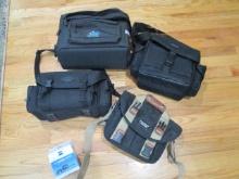 Four Camera Bags and Zeiss Lens Wipes